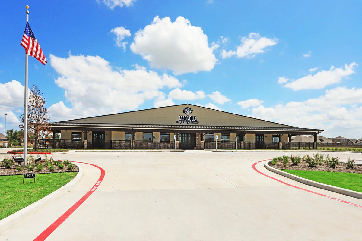 Side view of the commercial property showcasing GSD Constructions renovation work in Houston, TX